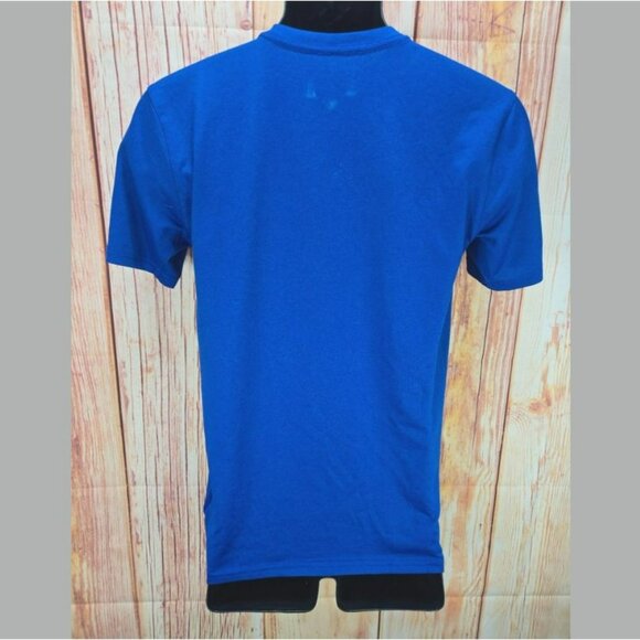 Texas Rangers Nike Dri-Fit Mens Blue TShirt Small - Picture 3 of 8